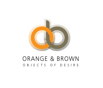 orange and brown logo